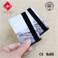 plastic pvc CR80 RFID Fudan M1 magnetic cards  control hotel key cards