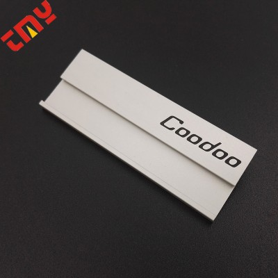 Reusable Aluminum Reap Name Badge,Custom Digital Name Badge With Your Logo