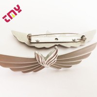 Wholesale Cheap Price Custom Metal Pilot Wings Pin Badge