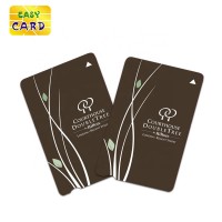 Customized printing CR80 plastic PVC Kaba/Saflok/Onity RFID hotel key card